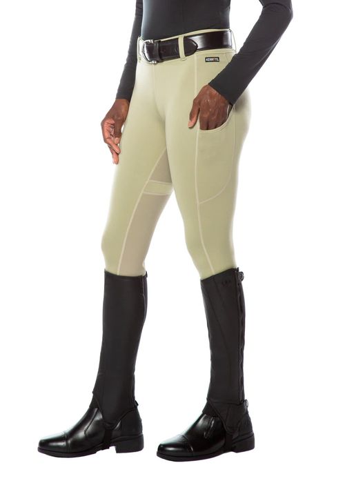 BARGAIN BARN: Kerrits Women's Flex 3.0 Full Seat Tights - Small - Tan