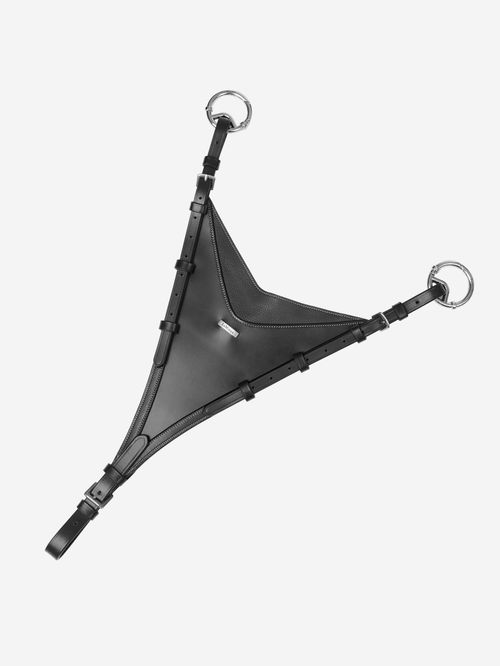 LeMieux Bib Martingale Attachment - Black/Silver