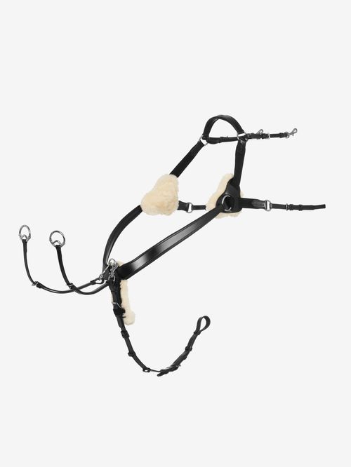 LeMieux Kudos 5 Point Bridge Breastplate - Black