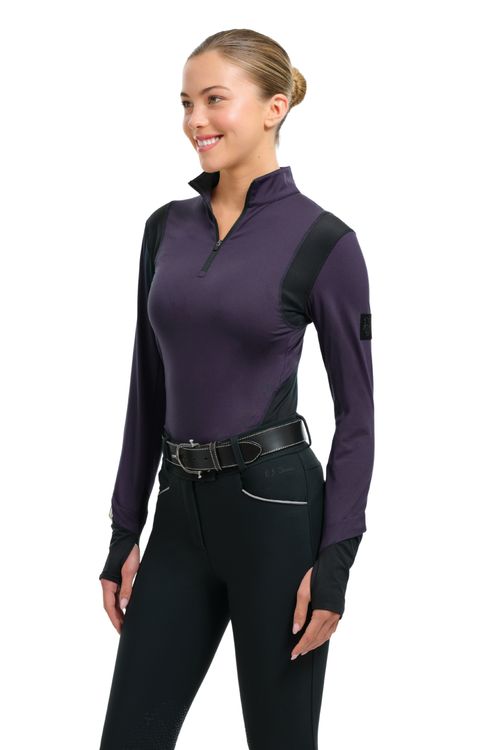 RJ Classics Women's Dylan 1/4 Zip Shirt - Nightshade