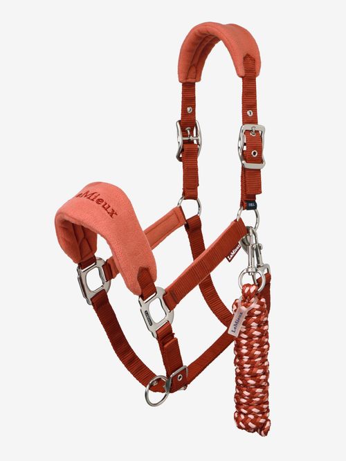 LeMieux Mini Vogue Halter and Leadrope - Russet