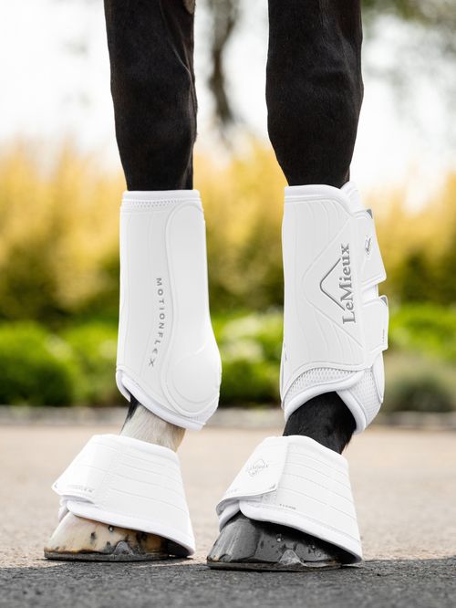 LeMieux Motionflex Dressage Boots - White