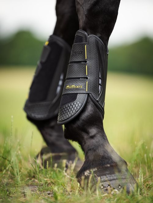 LeMieux MIMsafe XC Boots Front - Black