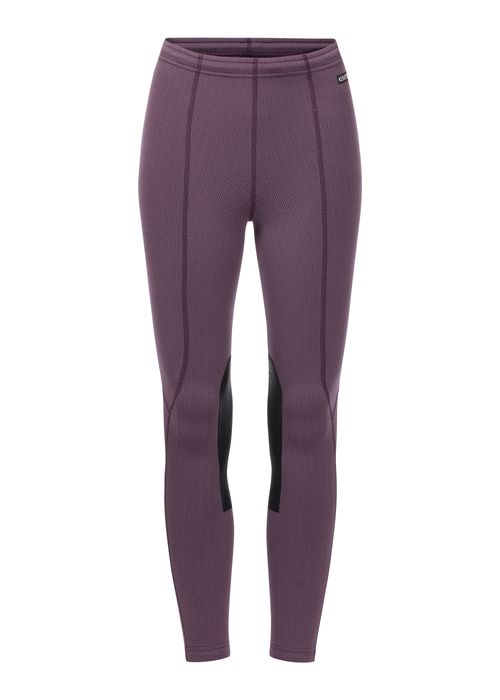 Kerrits Kids' Fleece Lite II Knee Patch Tights - Thistle