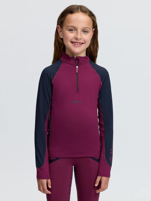 LeMieux Kids' Mini Base Layer - Blackberry