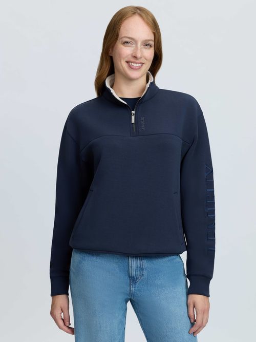 LeMieux Women's Scarlet Quarter Zip Sweatshirt - Navy