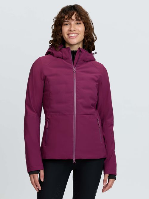 LeMieux Women's Brooke 3 in 1 Waterproof Hybrid Jacket - Blackberry