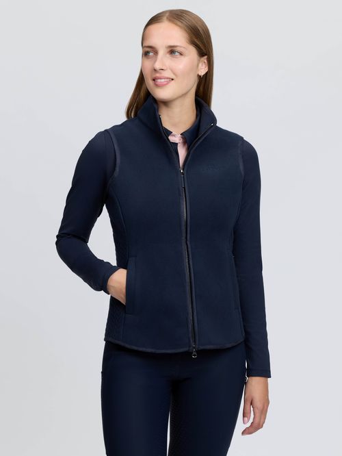 LeMieux Women's Frankie Fleece Gilet - Navy