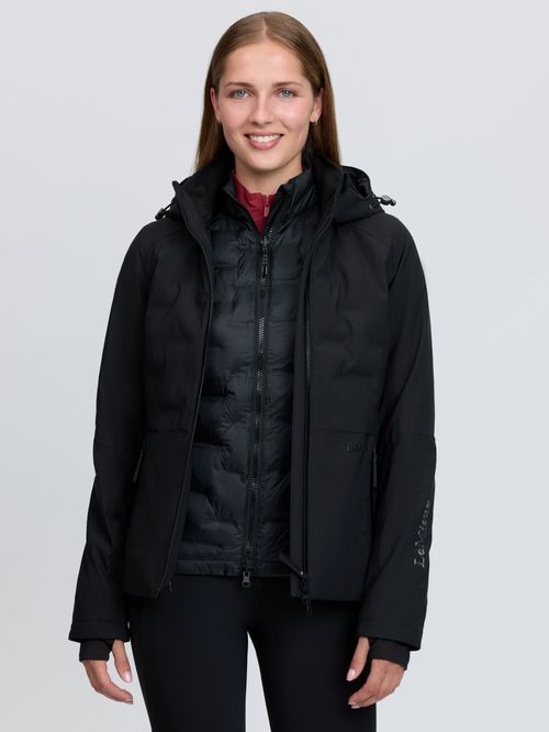 LeMieux Women's Brooke 3 in 1 Waterproof Hybrid Jacket - Black