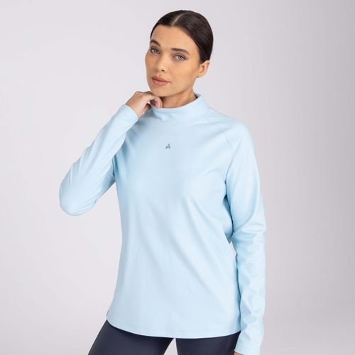 Shires Aubrion Women's React Relaxed Base Layer - Arctic Blue