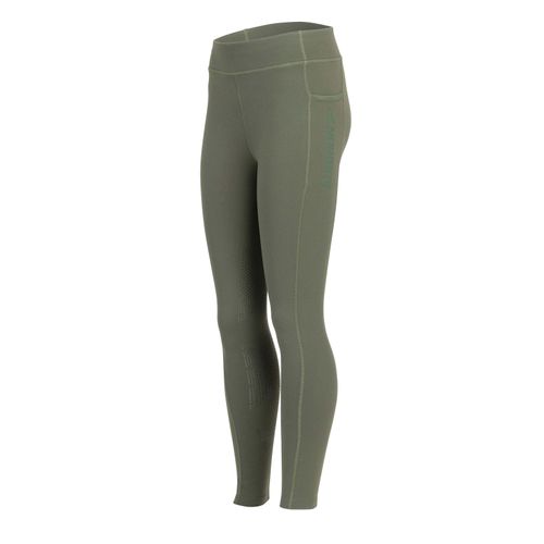 Shires Aubrion Kids' Winter Tights - Khaki