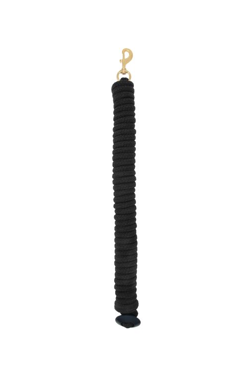 BARGAIN BARN: Weaver Rounded Cotton Lunge Line - 25ft - Black