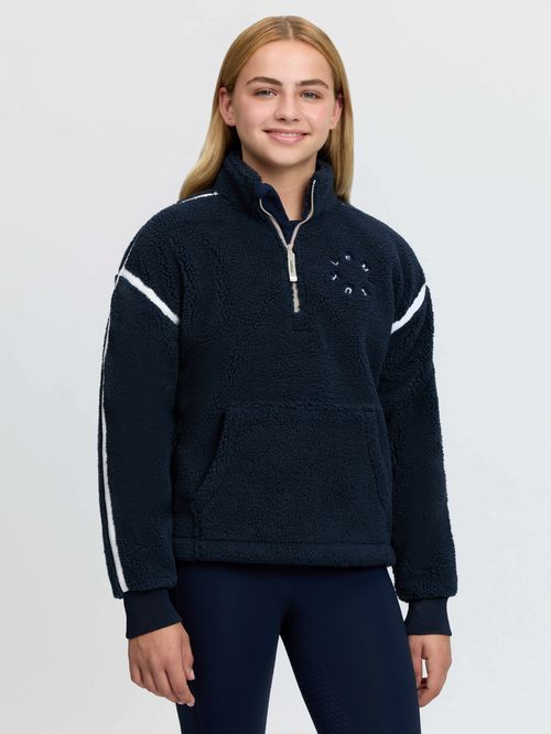 LeMieux Kids' Young Rider Jody Teddy Fleece - Navy