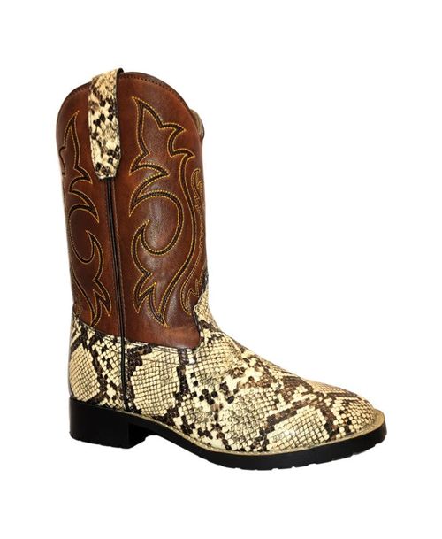 TuffRider Kids' Youth Mesa Square Toe Western Boots - Brown