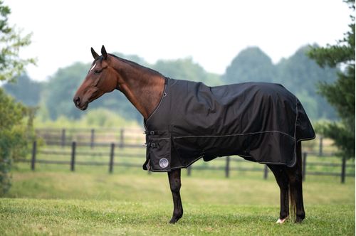 Ovation 1200D Sequoia Turnout Blanket 150g - Black