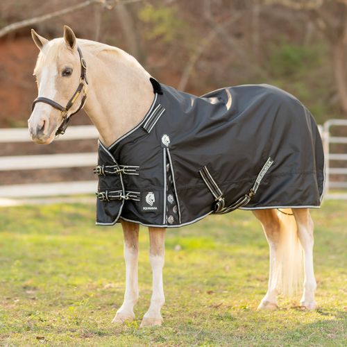 Equinavia Norse Pony Turnout Blanket 100g - Black