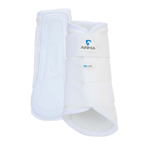 Shires ARMA Air Motion Brushing Boots - White