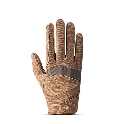 Roeckl Manecaress Riding Gloves - Caramel