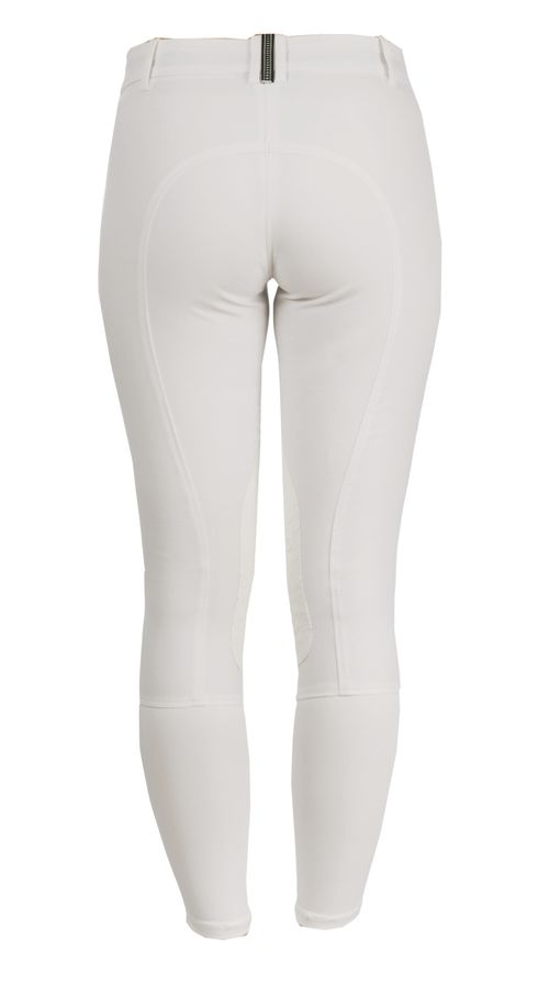 Alessandro Albanese Women's Letta Knee Patch Breeches - White