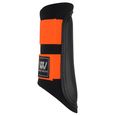 Black/Orange