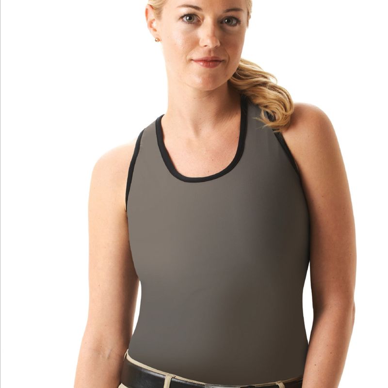 Cheata Women's Trotter Tank w/ Built In Sports Bra - Hot Pink/Black -  Cheata-469868-Hot Pink/Black - Tack Of The Day