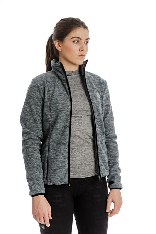 Horseware Women's Lara Thermo Regulating Fleece Zip Jacket - Stone Grey