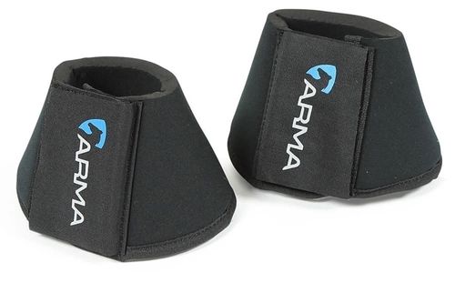 Shires ARMA Neoprene Over Reach Boots - Black