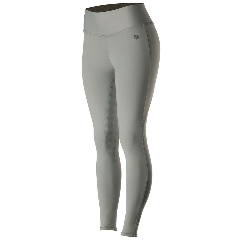 Horze Women's Juliet HyPer Flex Full Seat Tights - Steel Grey