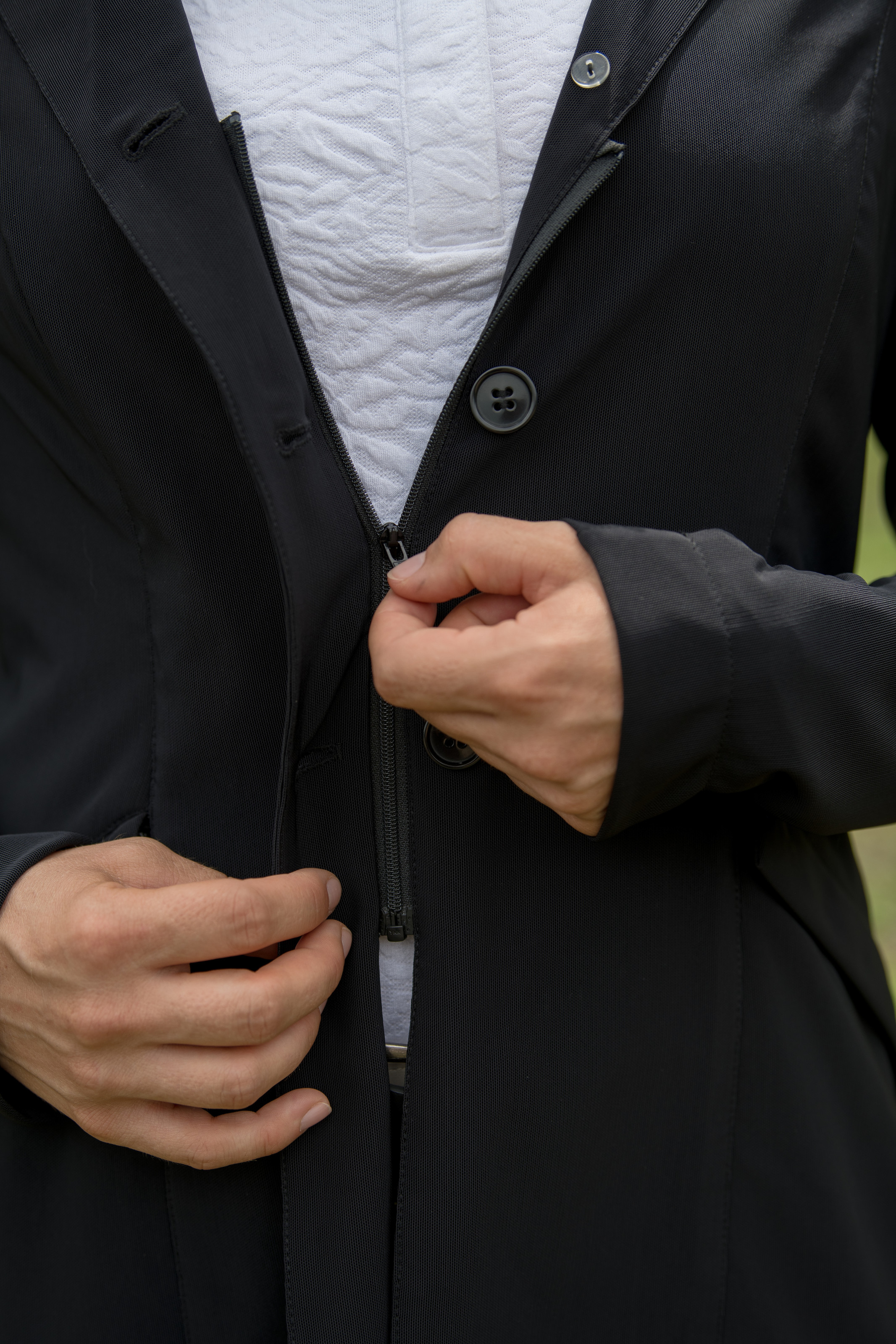 FITS Women's Zephyr II Hunt Coat - Black - FITS-A808-Black - Tack