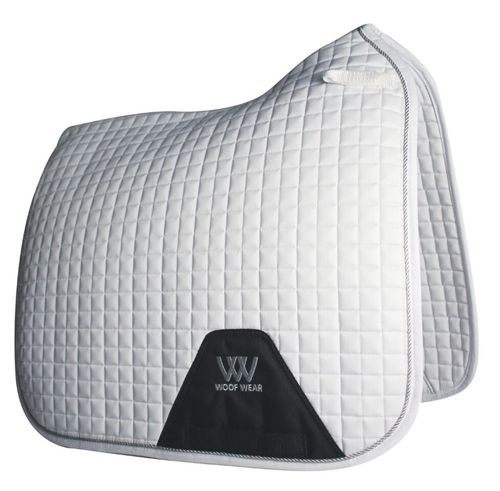 Woof Wear Dressage Saddle Pad - White