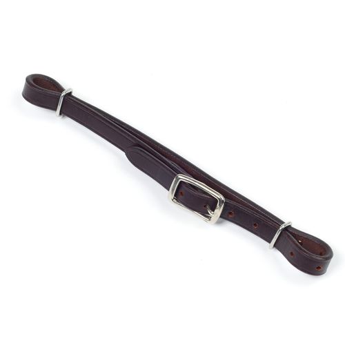 Camelot Leather Curb Strap - Brown