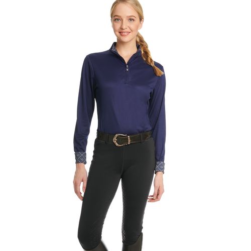 Ovation Women's Equinox GripTec Full Seat Tight - Black