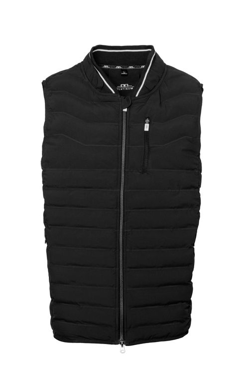 Alessandro Albanese Men's Livorno Padded Seamless Vest - Black