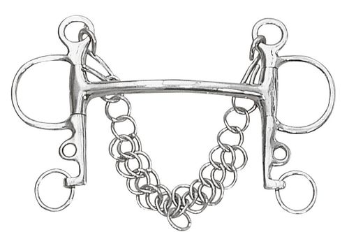 Centaur Mullen Eggbutt Pelham - Stainless Steel