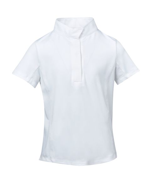 Dublin Kids' Ria Short Sleeve Competition Shirt - White