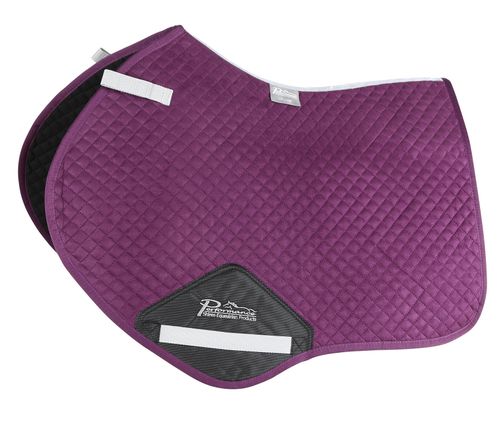 Shires ARMA Performance Jump Saddle Pad - Plum