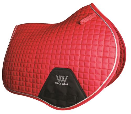 Woof Wear Close Contact Saddle Pad - Royal Red