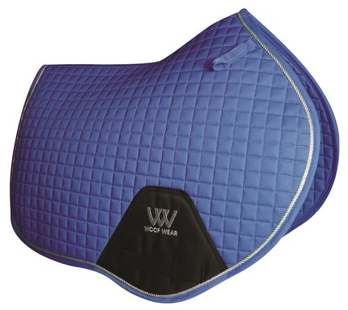 Woof Wear Close Contact Saddle Pad - Electric Blue