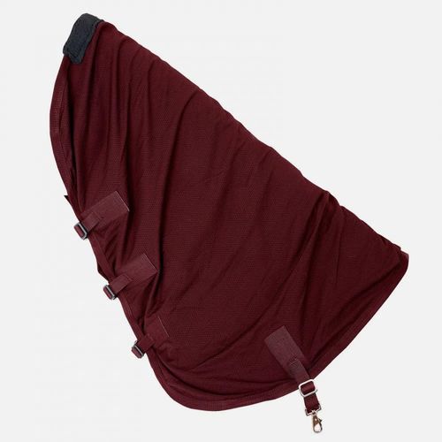 Back on Track Mesh Neck Cover - Burgundy