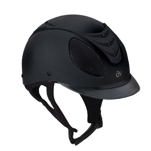 Ovation Jump Air Helmet - Black/Black Matte