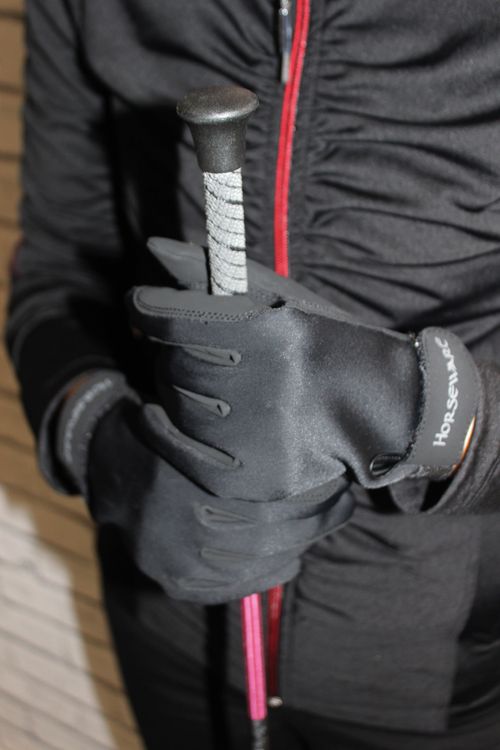 Horseware Winter Riding Gloves - Black