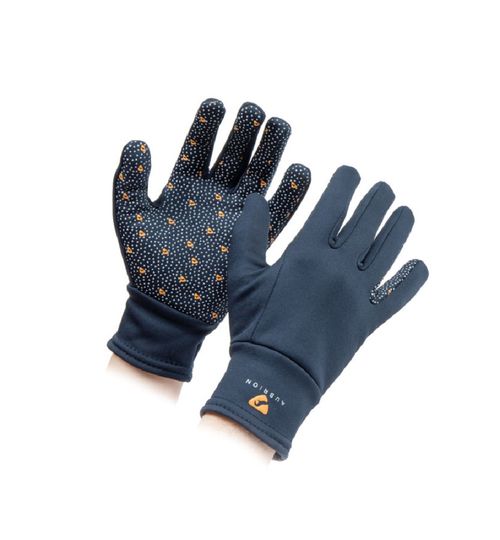 Shires Aubrion Women's Patterson Winter Gloves - Navy