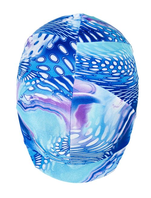 Ovation Zocks Print Helmet Cover - 1695 Blue Spector