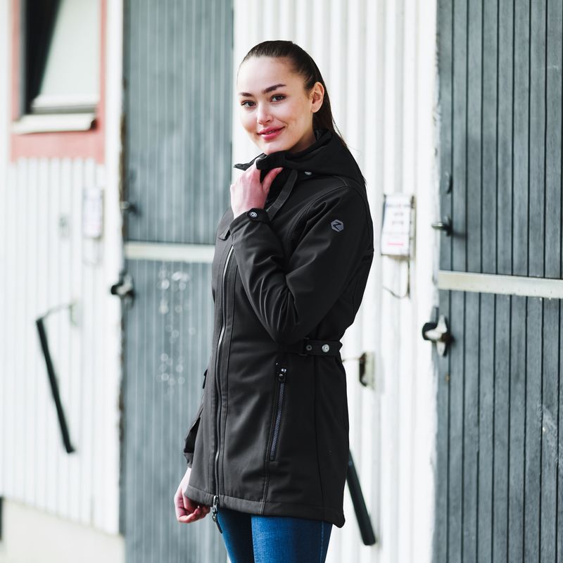 Women's Long Softshell Coat