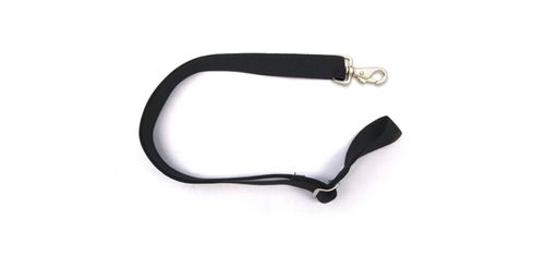 Equi-Essentials Leg Strap Push Snap w/Loop End - Black