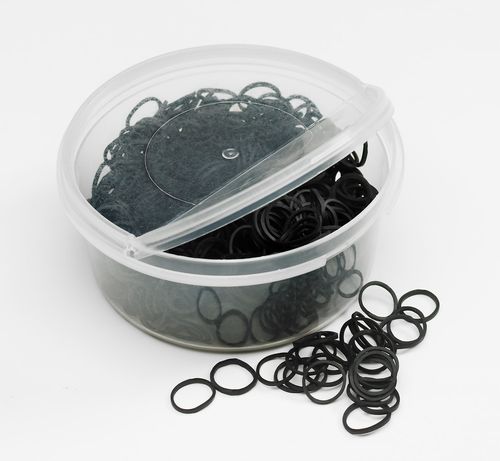 Equi-Essentials Rubber Braids 800 Pack - Black