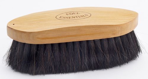 Equi-Essentials Wood Back Horse Hair Dandy Brush - Natural