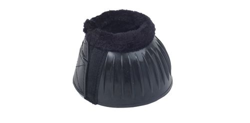 Equi-Essentials Heavy Duty Fleece Bell Boots - Black