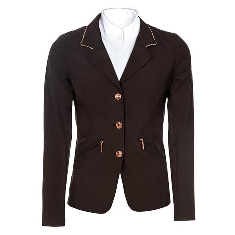 Horseware Women's Embellished Competition Jacket Black/Rose Gold