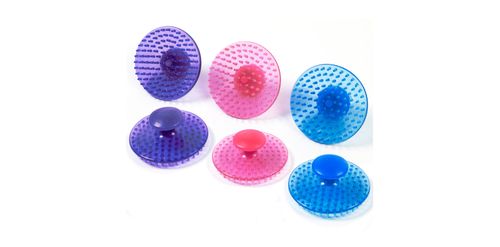 Equi-Essentials Comfort Handle Curry Comb - Blue